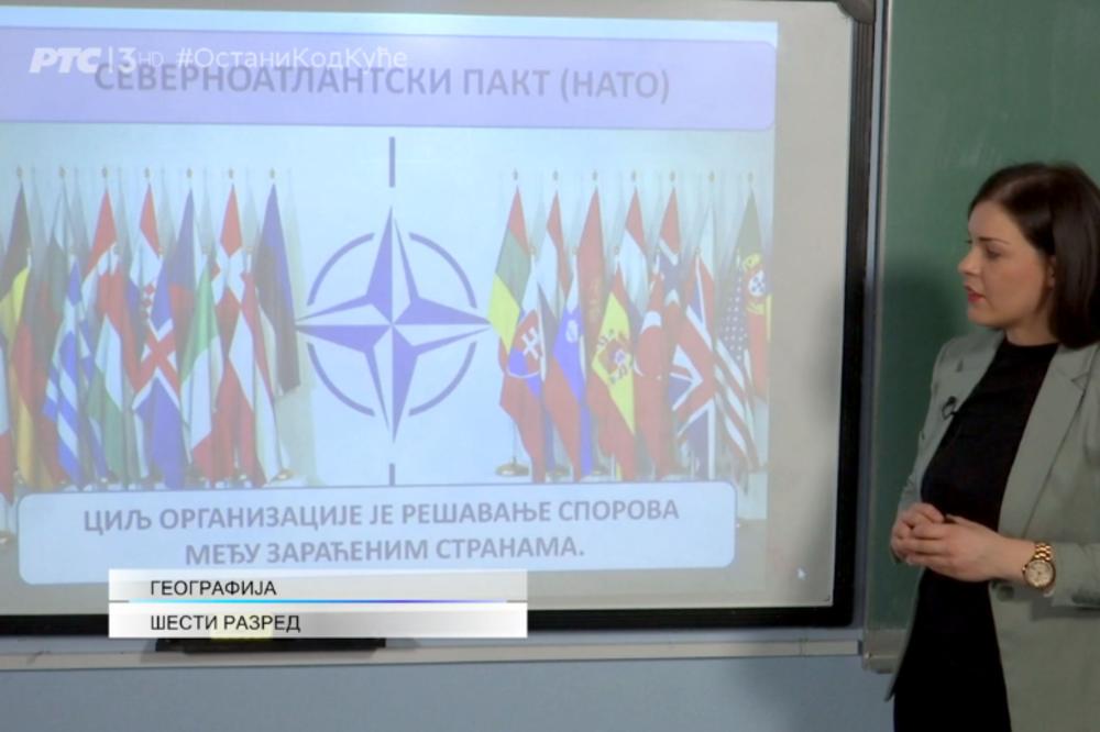 NATO JE PRE 21 GODINU SIPAO BOMBE PO NAMA I UBIJAO NAM DECU: Da li je realno da ovo đaci uče danas? (FOTO)