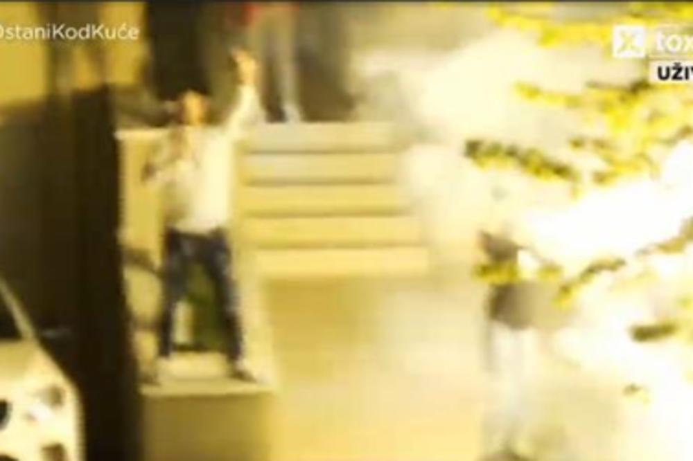 BEŽITE ODAVDE U KUĆE! ULAZITE SA TIM BAKLJAMA UNUTRA: Srbi umalo izazvali incident tokom koncerta Ace Lukasa?