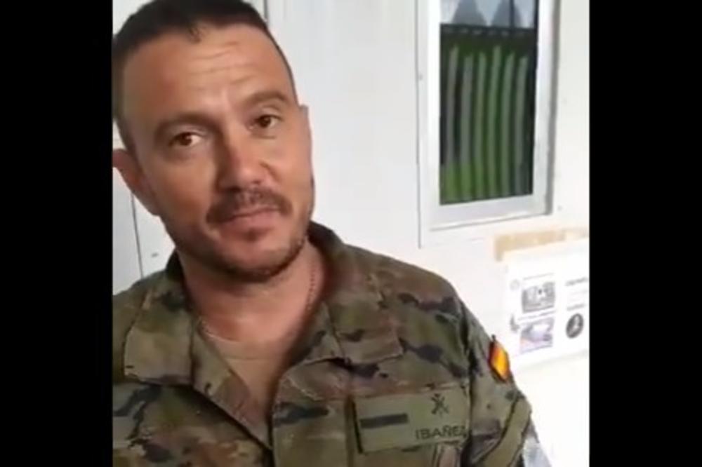 ŠPANSKOG VOJNIKA SU NAUČILI DA BROJI NA SRPSKOM: Havarija je nastala kad je stigao do broja OSAM! (VIDEO)