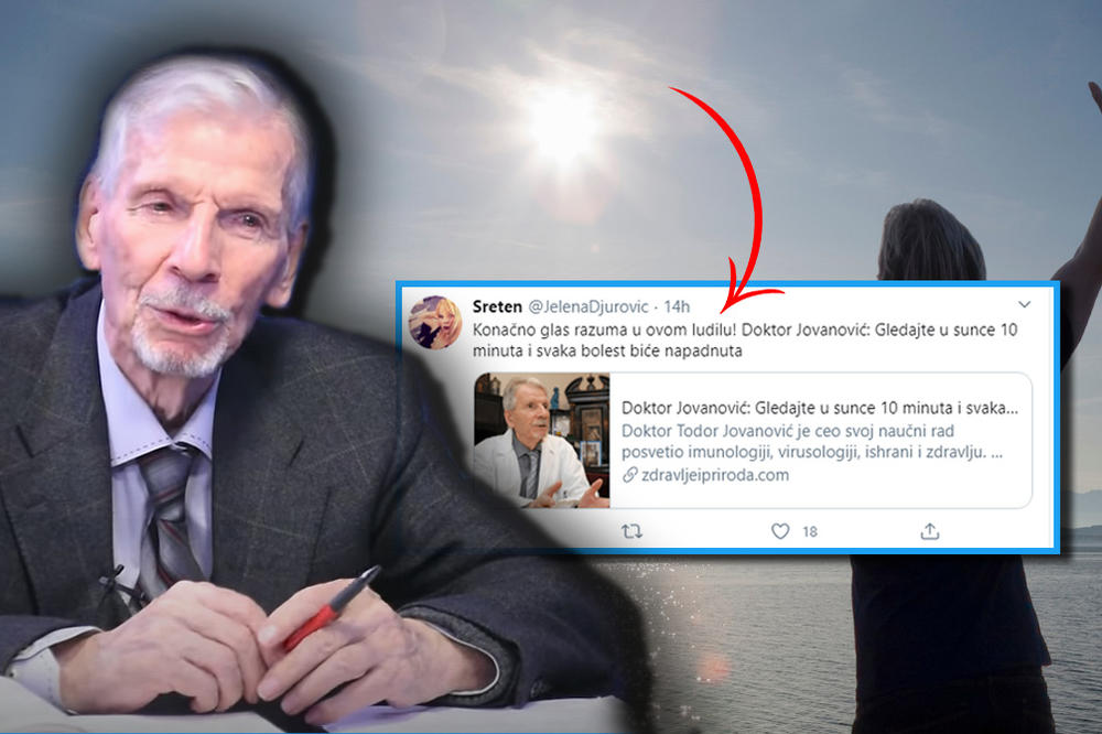 ISPRAVKA: Gledanje u sunce ne napada sve bolesti i može biti štetno