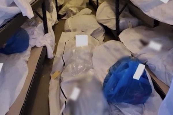 HOROR! LEŠEVI MRTVIH OD KORONE LEŽE NA SVE STRANE! Šta se dešava u ovoj poznatoj bolnici? (VIDEO/FOTO)
