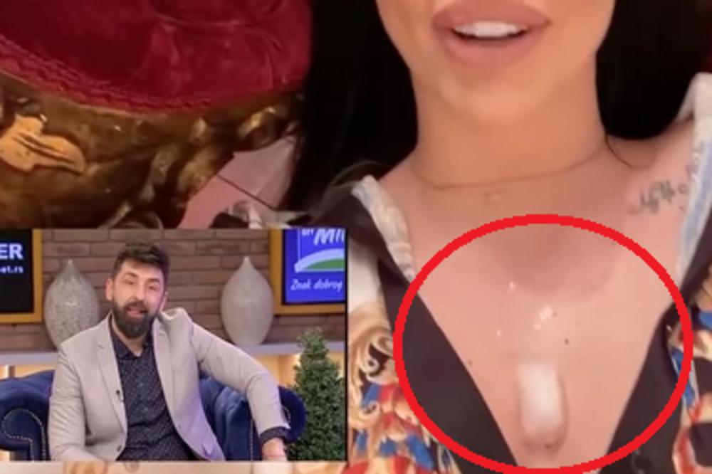 OGNJEN AMIDŽIĆ TRAŽIO OD KAĆE GRUJIĆ DA STAVI LED MEĐU SILIKONSKE GRUDI: Pogledajte ovu scenu iz Amidžija!