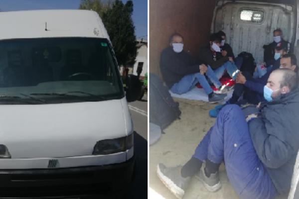 SRPSKI CARINICI SU ZAUSTAVILI KOMBI, VOZAČ JE ODMAH PROPEVAO: Njih 8 je bilo ZATVORENO KAO DA SU ŽIVOTINJE (FOTO)