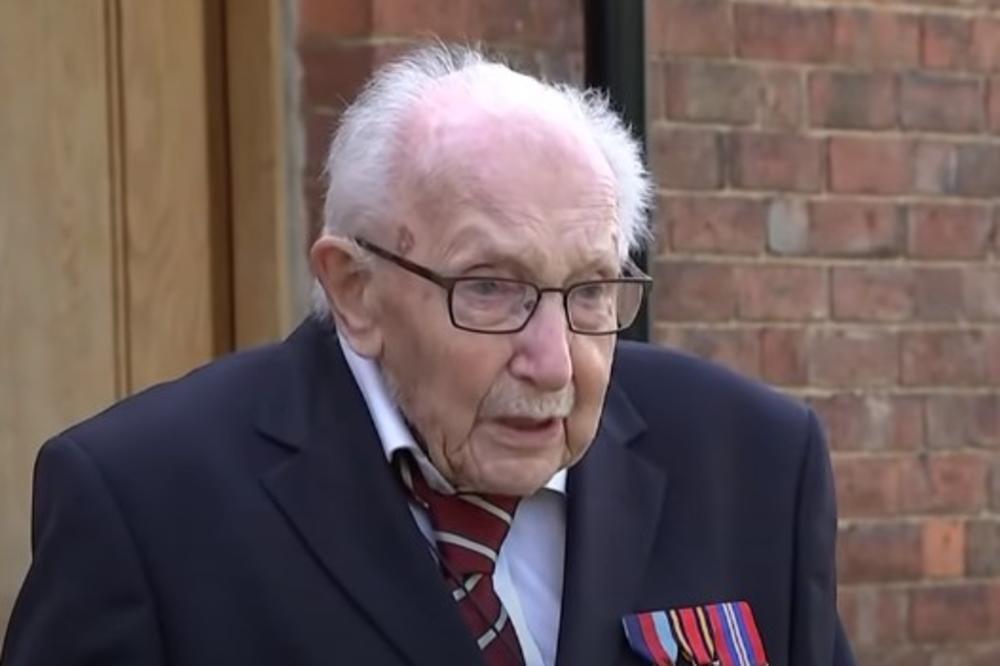 KAPETAN TOM U BOLNICI! Veteran (100) koji je podigao Britance na noge zaražen korona virusom
