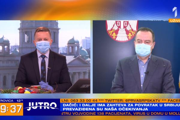 AJMO SVI NA IZBORE PA DA VIDIMO: Dačić oštro u javljanju uživo