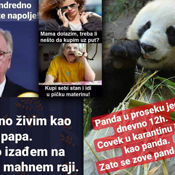 NAJSMEŠNJE FOTOGRAFIJE I MONTAŽE INSPIRISANE KORONA VIRUSOM: Jedna će vas oduševiti posebno