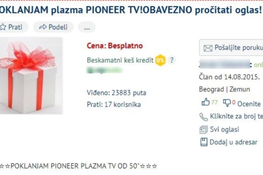 NA OVAKVE MALE HEROJE SMO PONOSNI: Oglas ovog Srbina će vam popraviti dan, pročitajte šta je smislio! (FOTO)