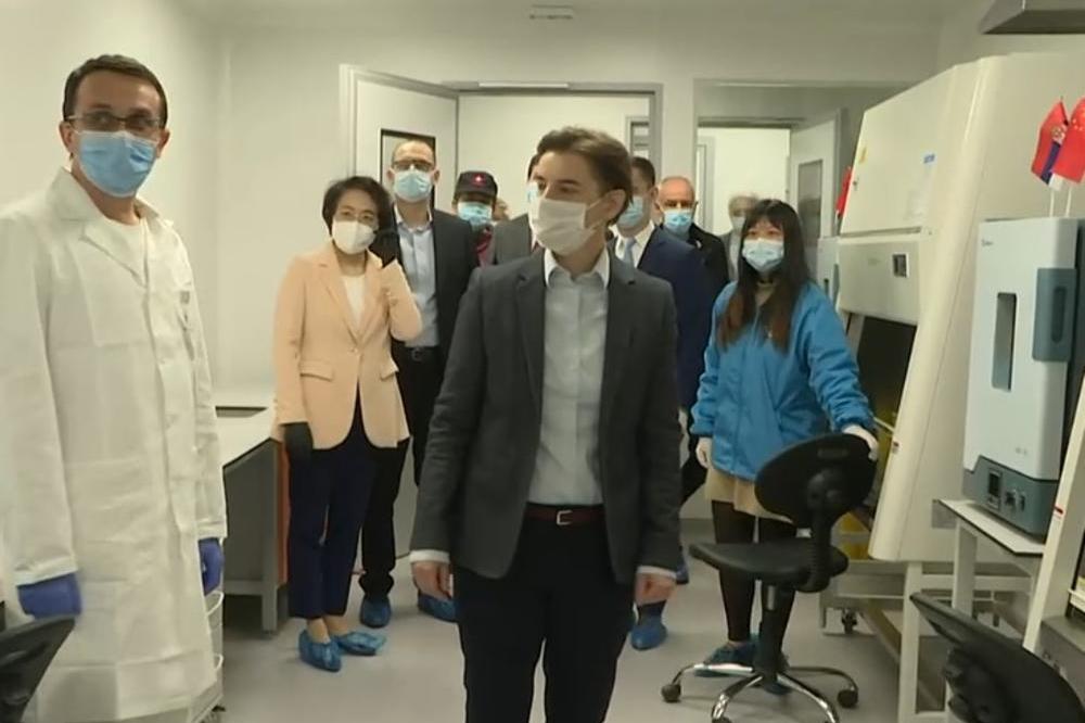IMAMO ČELIČNE PRIJATELJE, PO BROJU TESTIRANJA, SRBIJA JE MEĐU VODEĆIM ZEMLJAMA! Brnabić otvorila novu laboratoriju!