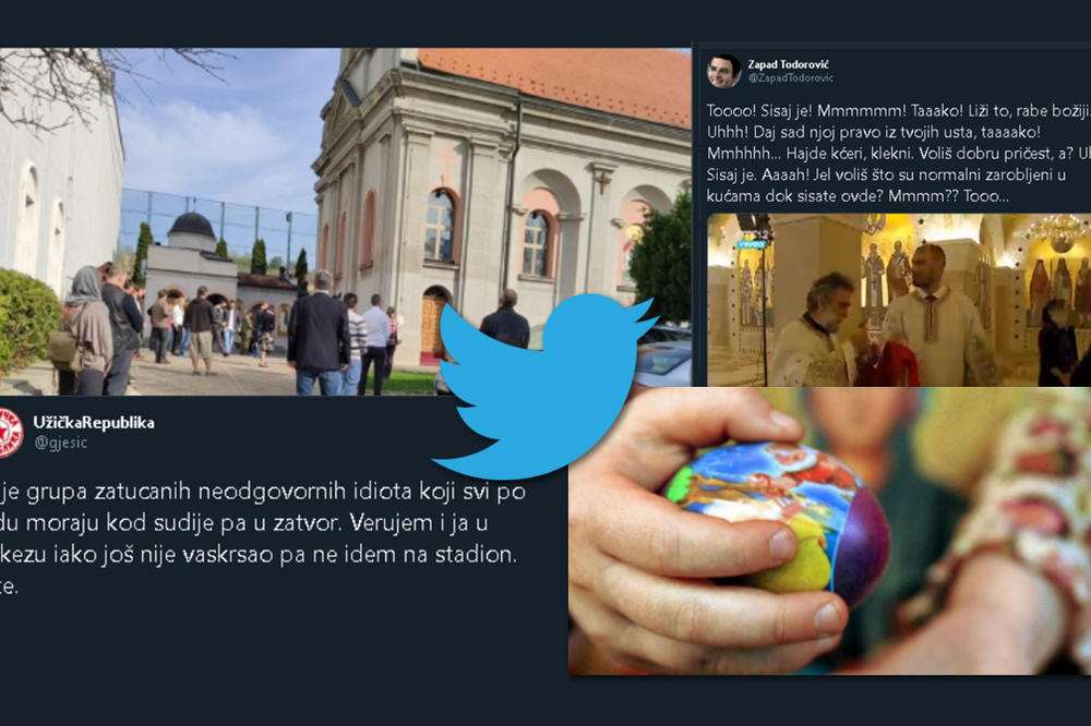 KO SU SUNITI, A KO ŠIITI? TO, SISAJ JE, LIŽI, RABE BOŽIJI! Komentari na račun vernika koji su Uskrs slavili u crkvi