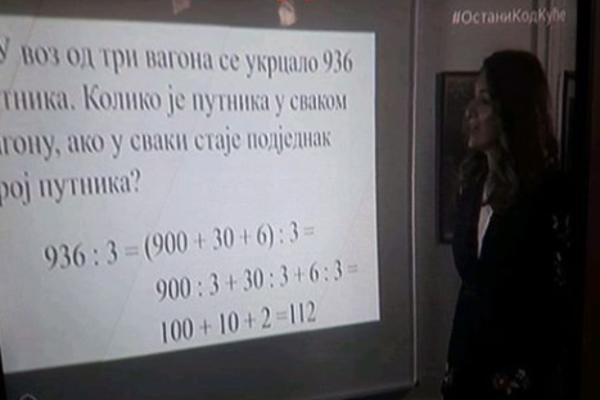 DA LI JE POGREŠILA NASTAVNICA ILI TVITERAŠI? Svi pričaju o času matematike i ovom PRORAČUNU (FOTO)