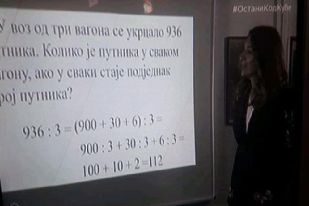 DA LI JE POGREŠILA NASTAVNICA ILI TVITERAŠI? Svi pričaju o času matematike i ovom PRORAČUNU (FOTO)