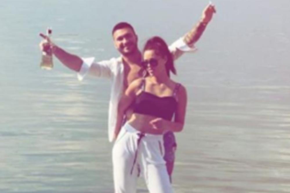 MIRKO ŠIJAN SE SKINUO U GAĆE I PEVA SA ALKOHOLOM U RUCI: Sramotni snimak objavila njegova devojka Bojana Rodić!