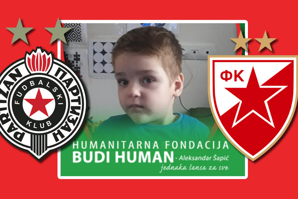 PARTIZAN I ZVEZDA UJEDINJENI ZA NJEGOVO OZDRAVLJENJE: Stefanu Majkiću (3) je potrebna i vaša pomoć