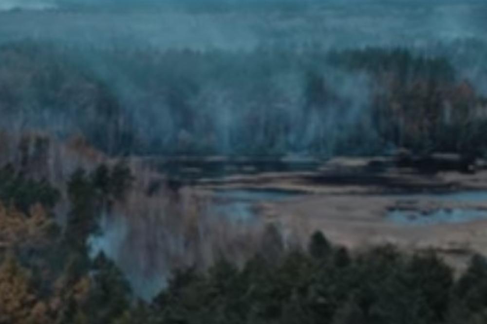 POGLED NA PAKAO IZ VAZDUHA: Snimci katastofalnog požara kod Černobilja pokazuju prave razmere katastrofe