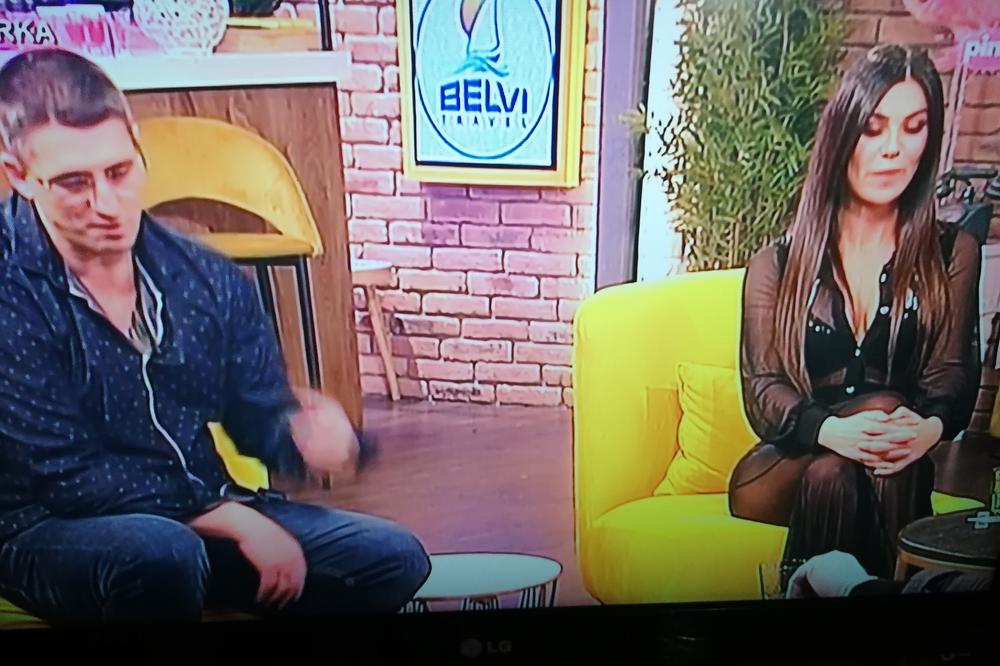 KRISTIJAN GOLUBOVIĆ UPAO U EMISIJU! Prišao Staniji iza leđa, ona skočila htelo srce da joj iskoči