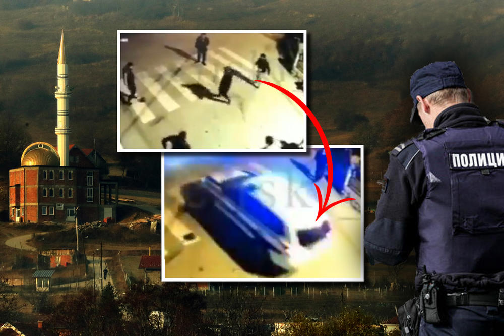 IGRALI SU FUDBAL U VREME POLICIJSKOG ČASA, A ONDA JE ULETELA PATROLNA JEDINICA! Neverovatan snimak iz Novog Pazara!