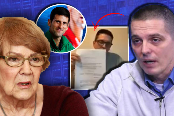 ONA JE UZORNA GRAĐANKA, A NIJE DOŠLA NA 18 ROČIŠTA! Đinđićev telohranitelj napao Vesnu Pešić zbog Novaka Đokovića!