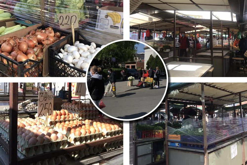 OVAKO JE JUTROS BILO NA PIJACI U BEOGRADU Tri nedelje su bili pod katancem, a ovom prizoru se danas niko nije nadao