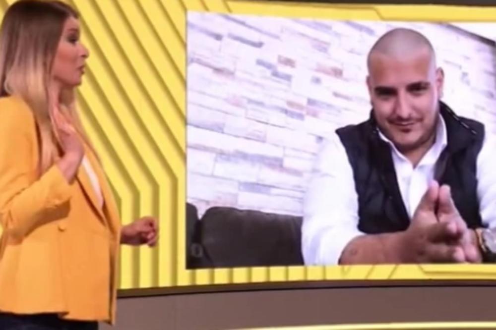 GLEDAOCI PRASNULI U SMEH, VODITELJKA DANIJELA BUZUROVIĆ VRISNULA KADA JE VIDELA ĆELAVOG PEVAČA: Poskočila cela!