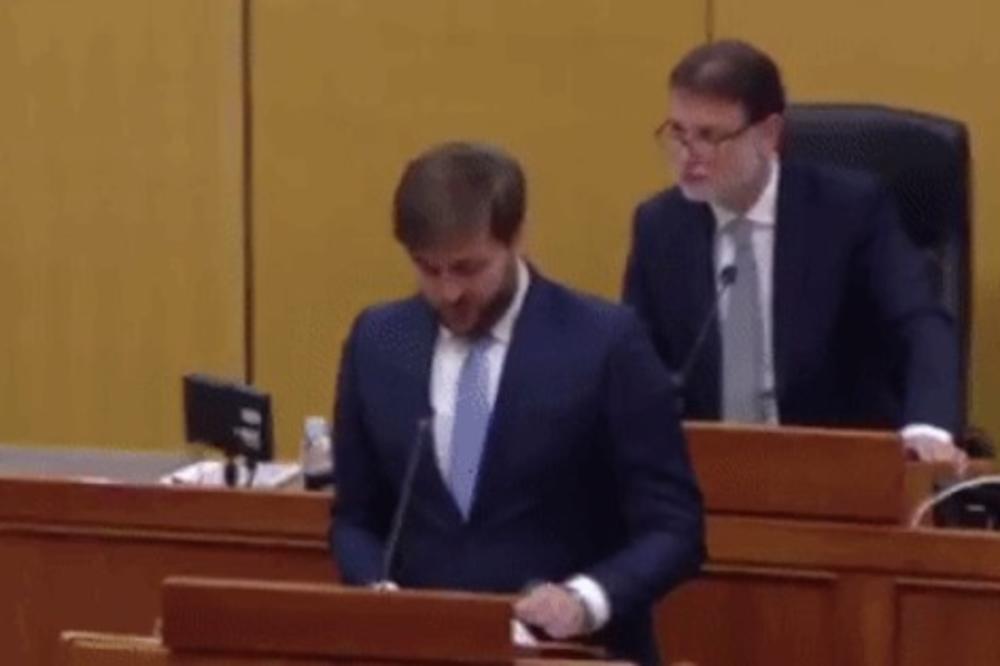 SNIMLJEN TRENUTAK ZEMLJOTRESA U SABORU: Jutros pogodio Zagreb i uopšte nije bio naivan! (VIDEO)