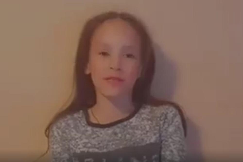 JA SAM MILICA, POZDRAVLJAM SVE MOJE DRUGARE SA KOSOVA! Ova malecka ne može da vas ne oduševi svojim GESTOM (VIDEO)