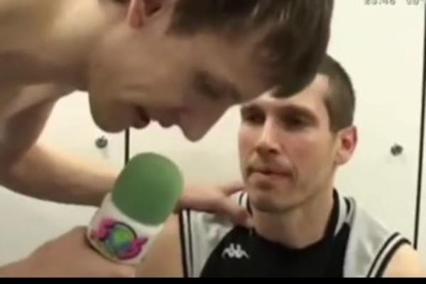 VESELI UMESTO TEGELTIJE PRAVIO ŠOU: Snimak iz Partizanove svlačionice koji će obožavati Grobari!