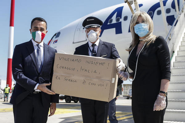 SRBIJO, SRBI, OD SRCA VAM HVALA! Mnogi su nam pomogli, ali vi najviše! Italijani nam poslali sledeću poruku