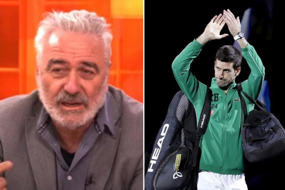 NIJE TO NIŠTA STRAŠNO, NE DIRAJTE MI NOVAKA! Nestorović se uključio uživo, pa komentarisao stav tenisera oko vakine