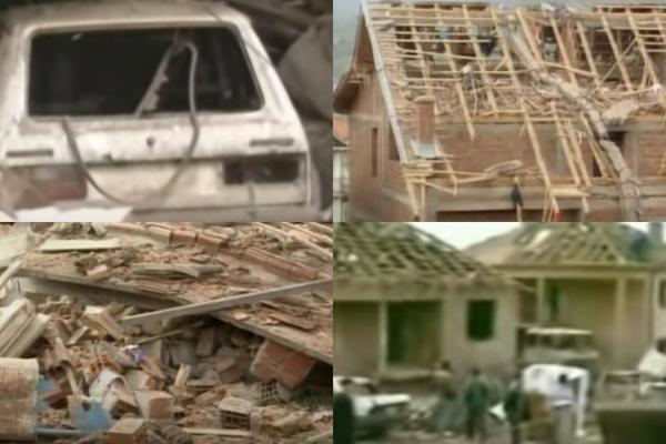 GODIŠNJICA BOMBARDOVANJA SRPSKE HIROŠIME: Slike uništene Surdulice ne blede ni 21 godinu kasnije