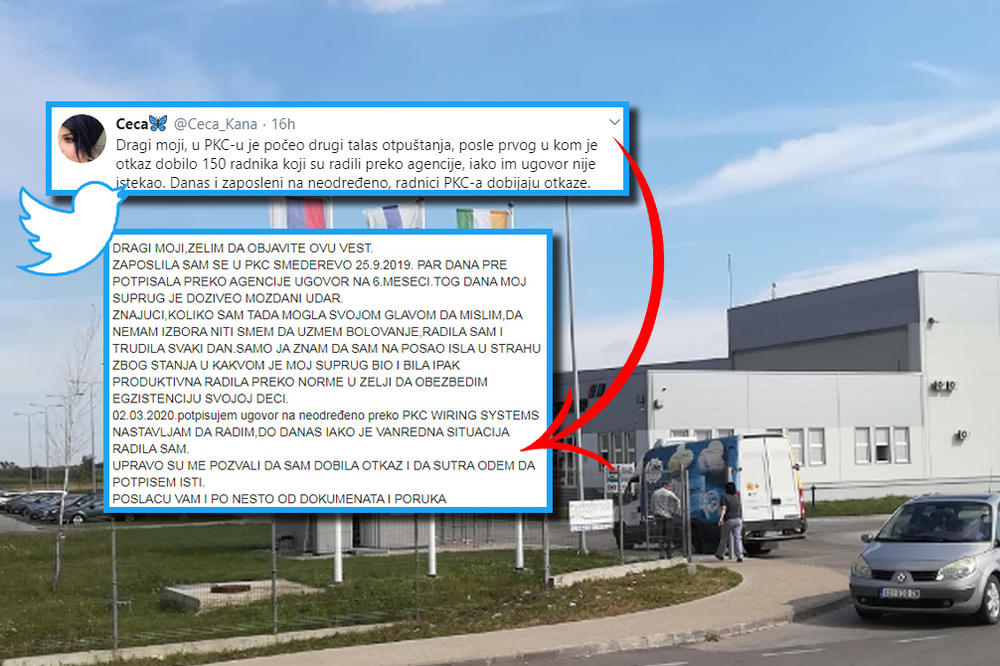 POTPISALA SAM UGOVOR NA NEODREĐENO PRE 2 MESECA, A JUČE SAM DOBILA OTKAZ: Drugi talas otpuštanja u PKC Smederevo