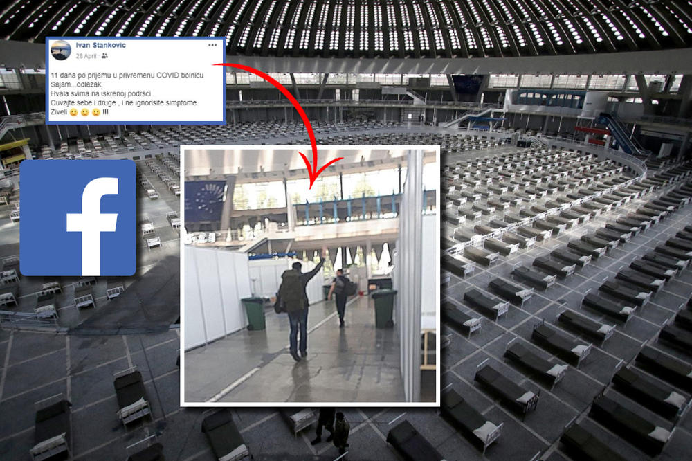 11 DANA PO PRIJEMU U PRIVREMENU BOLNICU SAJAM, A SAD ODLAZAK, NE IGNORIŠITE SIMPTOME! Ovaj momak je sve rekao