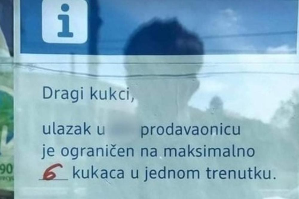 NA PRODAVNICI OSVANUO NATPIS KOJI JE BRZO POSTAO PREDMET PODSMEHA: Jedna greška je okej, ali već dve...(FOTO)