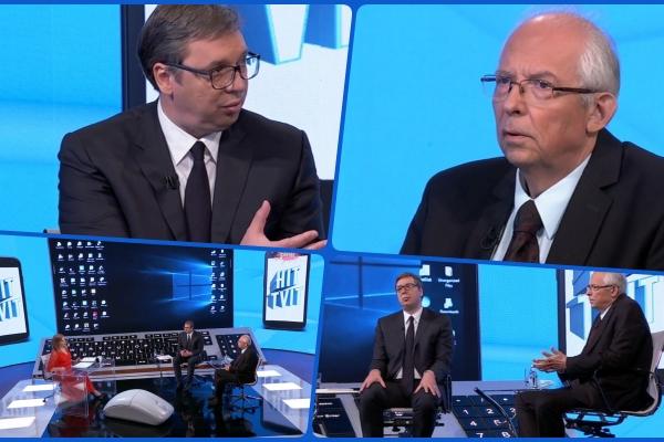 VUČIĆ USRED EMISIJE REKAO ŠTA MISLI O DOKTORKI KISIĆ I EKIPI: Ovo je odjeknulo emisijom