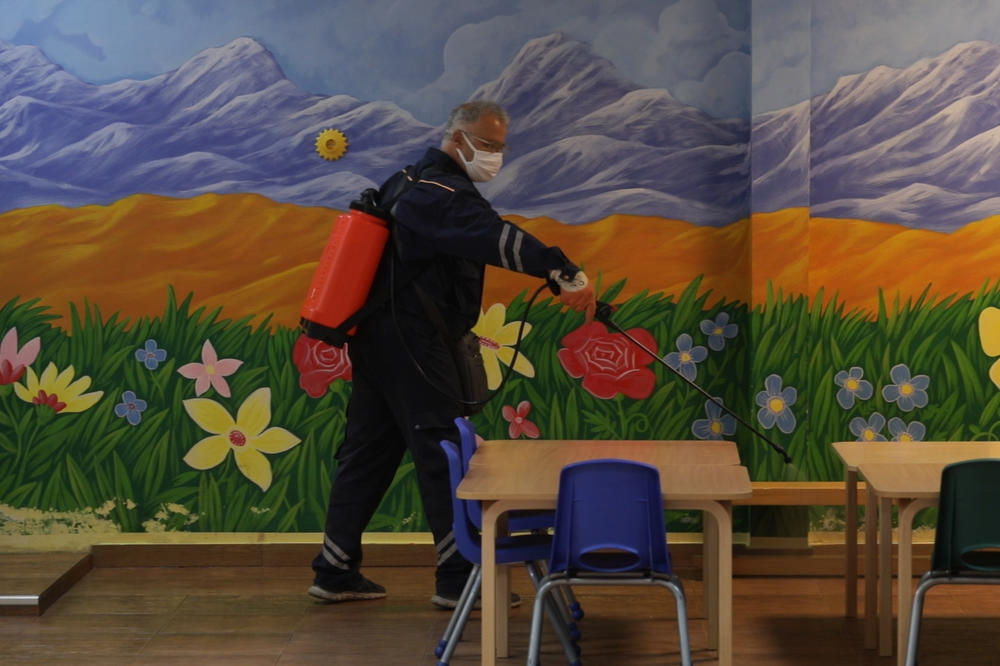 PANČEVO SPREMA VRTIĆE ZA PRIJEM DECE: U toku dezinfekcija objekata (VIDEO)