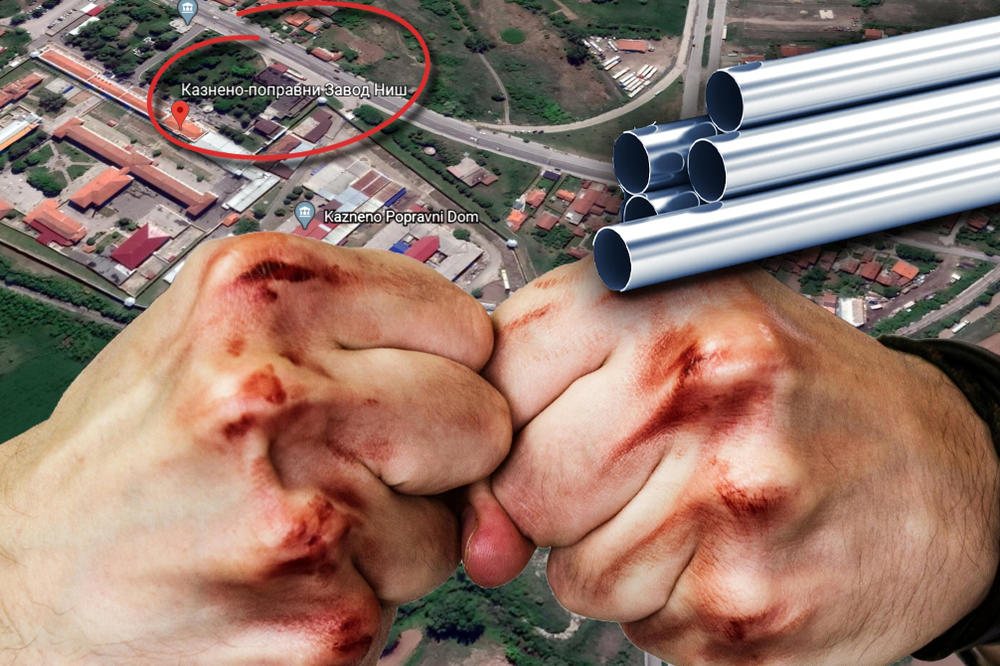 TUČA OSUĐENIKA U KPZ NIŠ! Dileri pretukli ubicu METALNIM NOGARIMA OD KREVETA