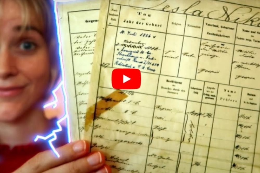TESLA JE IMAO KECA IZ MATEMATIKE! Ova žena tvrdi da ima originalna svedočanstva slavnog naučnika (VIDEO)