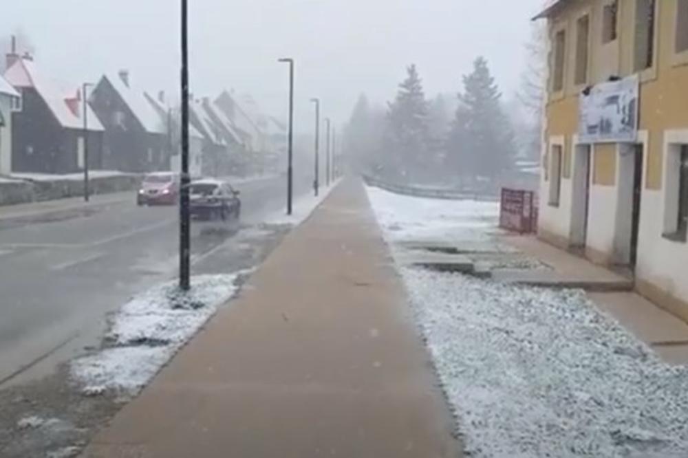 MEŠTANI OVOG KRAJA DOČEKALI SNEG U MAJU: Zabelelo se na Đurđevdan! (VIDEO)