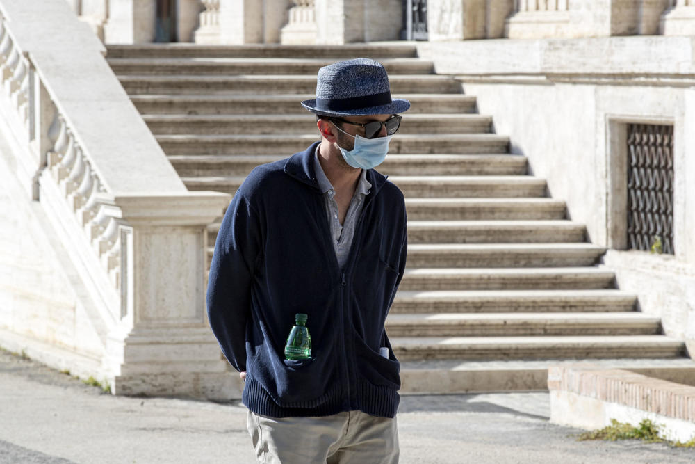 Italija, Maska za lice, Koronavirus