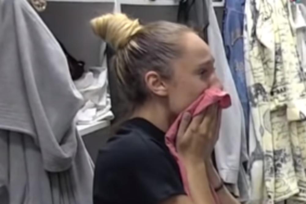 UPLAKANA LUNA ULETELA U GARDEROBER, PA POČELA DA MIRIŠE MARKOVE STVARI KAO SUMANUTA! Sada je jasno koliko pati