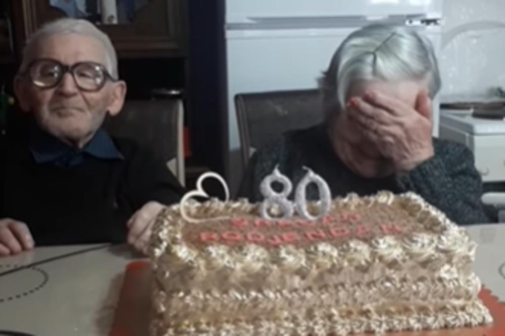 BAKA VIDA JE SAMA S DEKA SRETOM PROSLAVILA 80. ROĐENDAN: Kad je čula svoje ime na radiju, SUZE SU SAME KRENULE