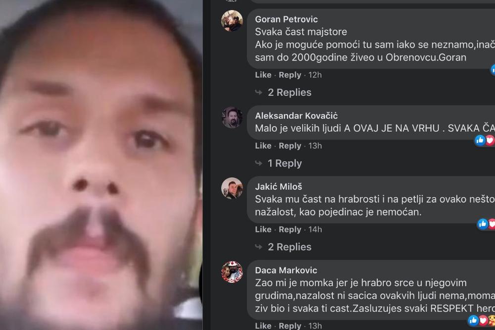 AKO MISLITE DA JE BREJVIK ZA SIROTINJU USAMLJENI IDIOT: Verovali ili ne, mnogi podržavaju Radovanovića! (FOTO)