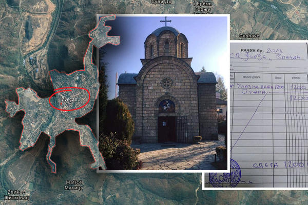 CRKVA SVETOG ĐORĐA DOBILA NOVA VRATA: Dobri ljudi iz organizacije svi za Kosmet pomogli svetinju u Zvečanu, BRAVO