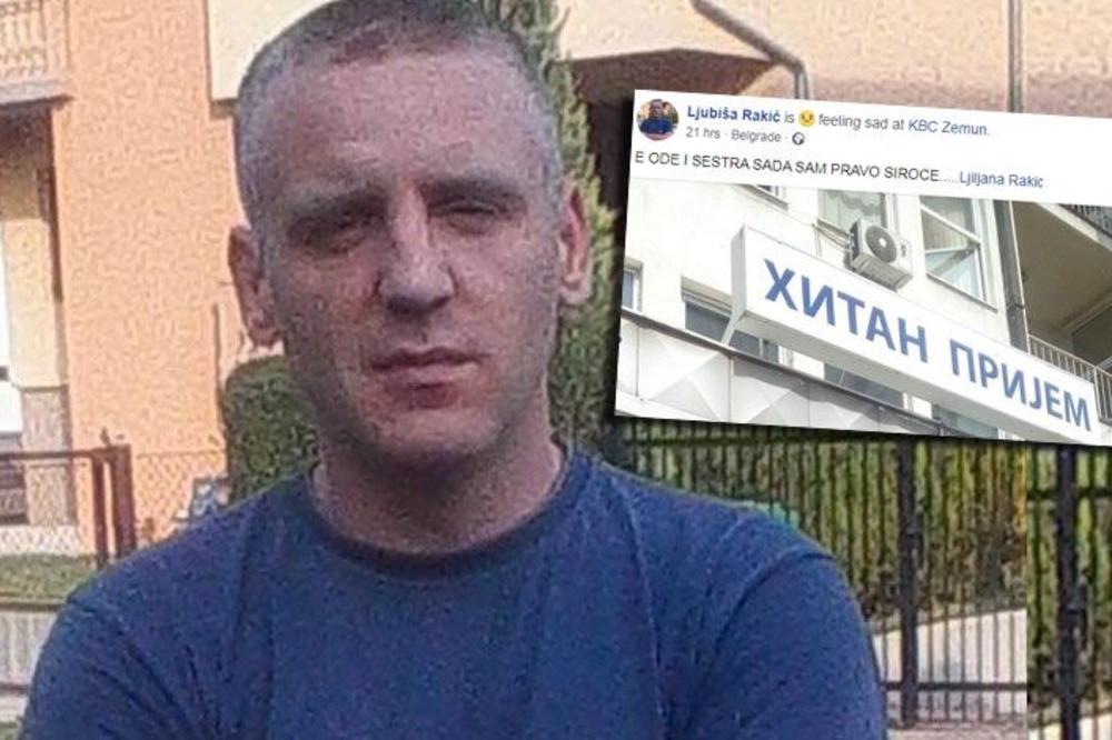 ODE MI I SESTRA, OSTAO SAM SIROČE! Nikad tužniji status Ljubiše, kojem je KORONA UBILA CELU PORODICU