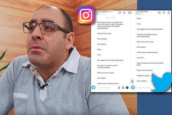 SVE TI JE*EM, MRTVO I ŽIVO! RAK TE POJEO! Ovo su monstruozne pretnje koje dobija Vladimir Đukanović (FOTO)