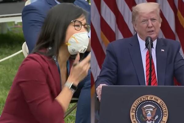 KAKAV SKANDAL DONALDA TRAMPA! Isprozivao novinarku kineskog porekla za KINU, posvađao se, pa NAPUSTIO KZŠ! (VIDEO)