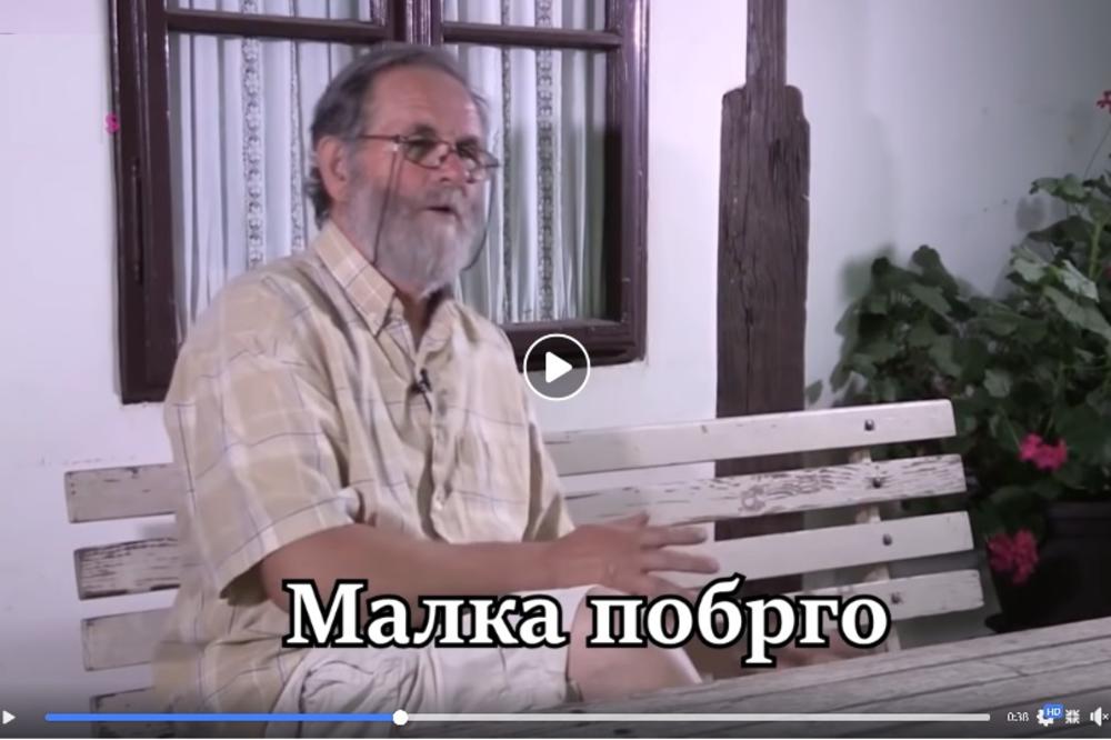 Toma Vlajinac objašnjava osnovne pojmove vranjske etnomuzikologije - na južnomoravskom poddijalektu