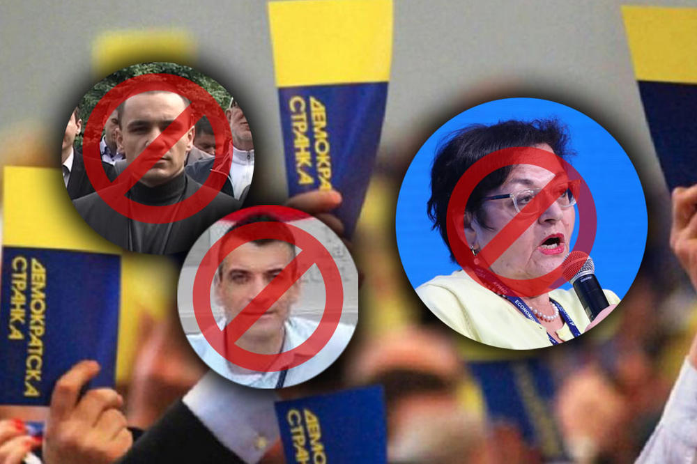 OD DANAS ONI VIŠE NISU ČLANOVI DEMOKRATSKE STRANKE! Izvršni odbor ove stranke doneo je konačnu odluku! (FOTO)