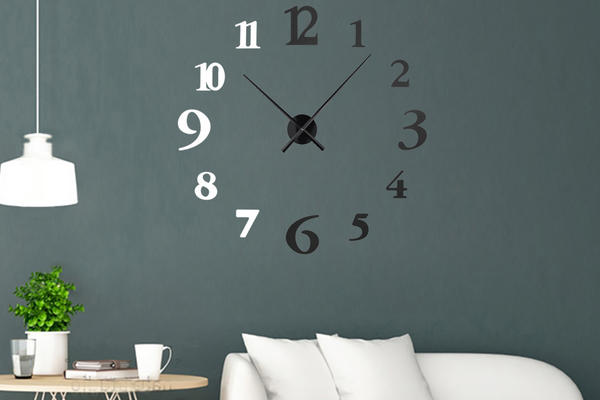 JEDNIM POTEZOM UČINITE VAŠ PROSTOR MODERNIJIM I ELEGANTNIJIM: Za samo 2.390 rsd 3D zidni sat može biti vaš!