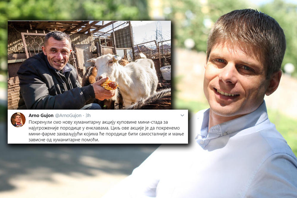 ARNO GUJON POKRENUO DIVNU AKCIJA: Najugroženije porodice na Kosovu sad imaju čemu da se nadaju