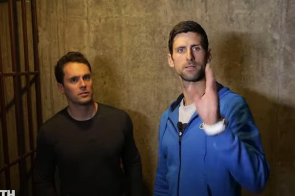 NOVAK POKAZAO SKLONIŠTE U KOJEM SE KRIO TOKOM BOMBARDOVANJA: Pričao je o suzama i patnji iz tog vremena!